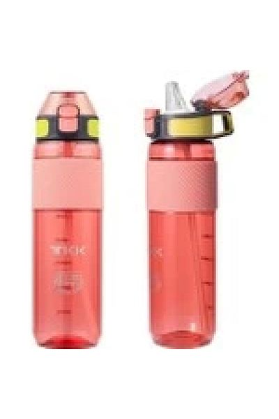 TKK Vagonlife T1003 Tritan Flask with Straw Pink 800ml