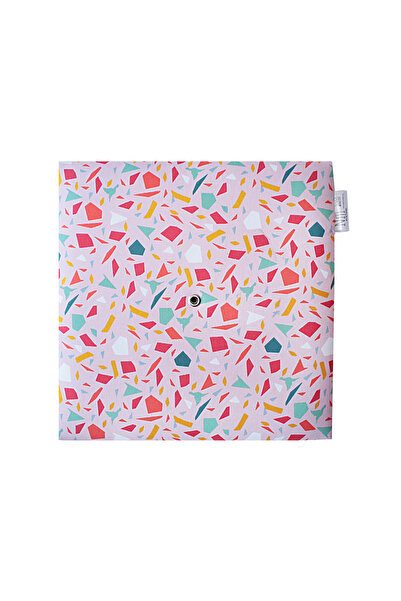 nijiartdesign 80 cm Colorful Patterned Premium Cat Scratching Board Soft Coated Floor Friendly Base with Sponge