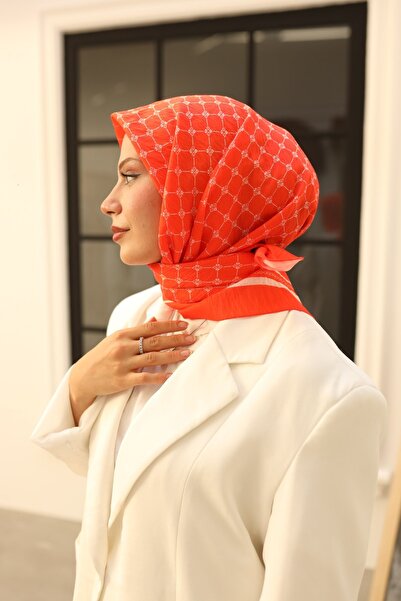 Silk Home Monogram Pattern Olinda Scarf