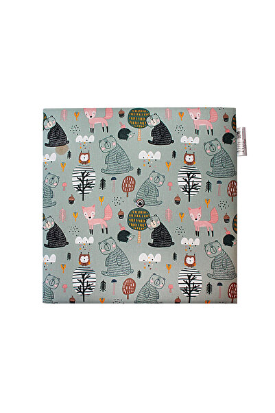 nijiartdesign 50 cm Colorful Patterned Premium Cat Scratching Board Soft Coated Floor Friendly Base with Sponge