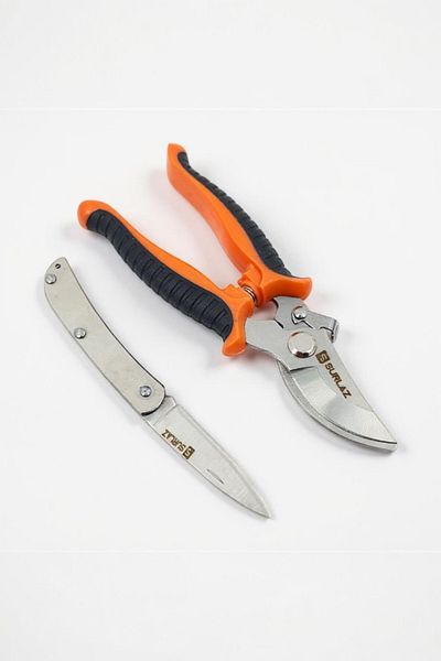 SürLaz Sürmene Bağ Garden Pruning Shears + Pocket Knife