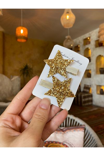 Selda Aksesuar Cataramă cu clipă Golden Star (BABY GOLD STAR)