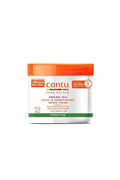 Cantu كانتو كريم بلسم لإصلاح الشعر بزيت الآرجان - 453 جم