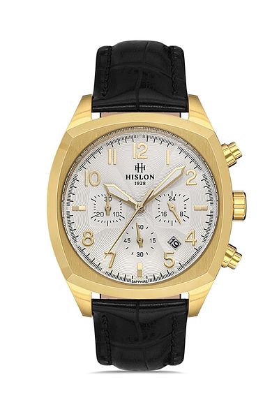 Hislon Ms108g-02kg Men's Wristwatch