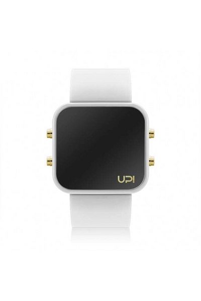 Up! Watch Ceas de mână unisex Upwatch Led Gold/alb
