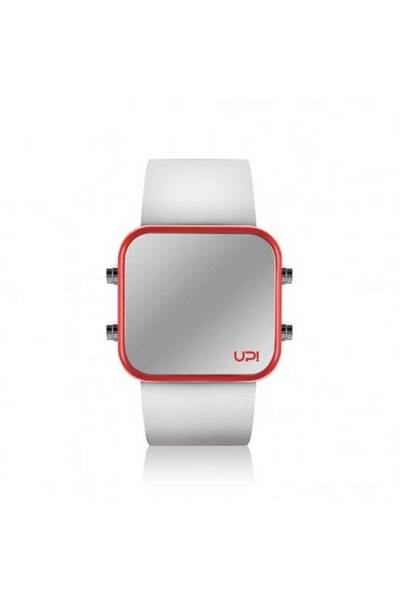 Up! Watch Upwatch Led Mını Red Whıte Unisex Kol Saati