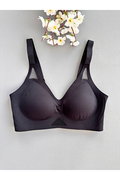 emsal özgür tekstil Lazer Kesim Dikişsiz Telsiz Tül Detaylı Sporcu Sütyeni