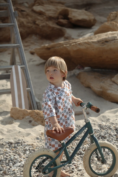 DoDo'S Baby Smiley Desenli %100 Organik Pamuk Kız,Erkek Bebek Çocuk Oversize Alt Üst Takım – 2'li Rahat Takım