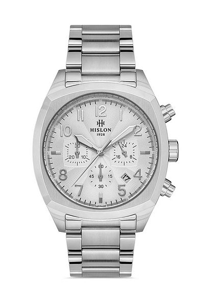 Hislon Ms108s-02ss Men's Wristwatch