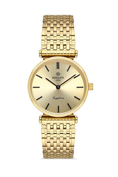 Hislon ساعة يد نسائية Ql119g-08sg