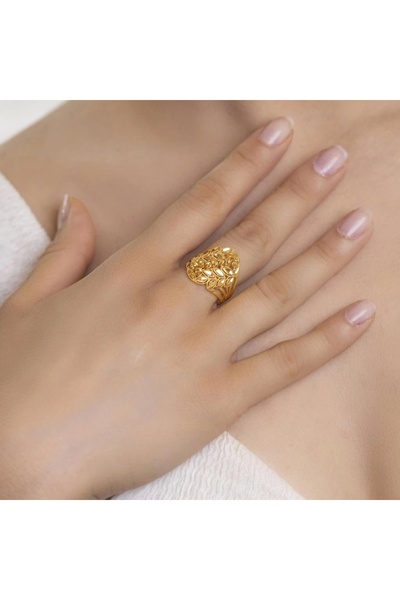 YİĞİTBAŞI Yiğitbaşı Gold 22 Ayar Fancy Dorika Yüzük