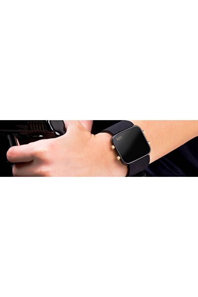Up! Watch Upwatch Led Mini Gold Black Women's Wristwatch