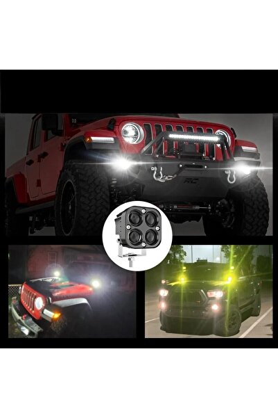 PROBİKER PLUS Metal Gövde Sarı Beyaz Delici Offroad Motosiklet Traktör Atv Fo...