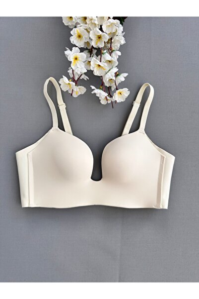 emsal özgür tekstil Lazer Kesin Dikişsiz Gögüs Dekolteli Push Up Sütyen