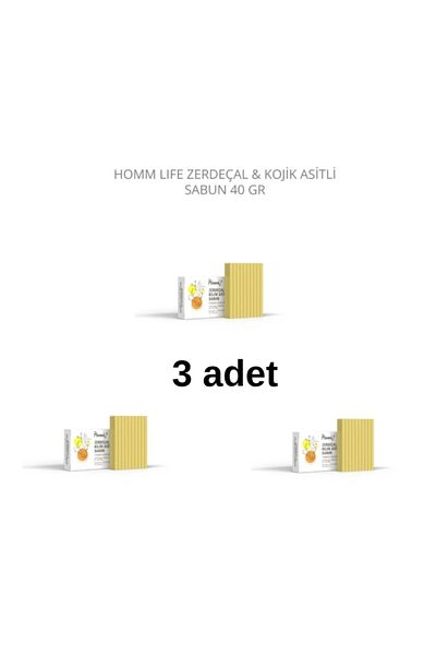 Homm Bitkisel Turmeric & Kojic Acid Soap