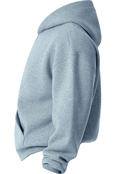 HOFFNUNG Νέα Γκρι Oversize Αθλητικά - Full Zip, Blank, Χωρίς λογότυπο