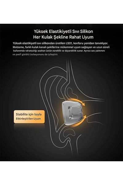 sipariş vakti Kz Ls01 High Purity Liquid Silicone Ear Tips
