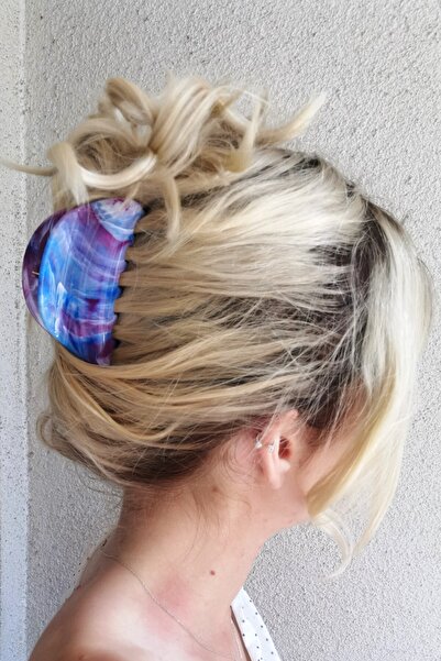 CAŞ DEKORASYON Cataramă de blocare osoasă de culoare violet