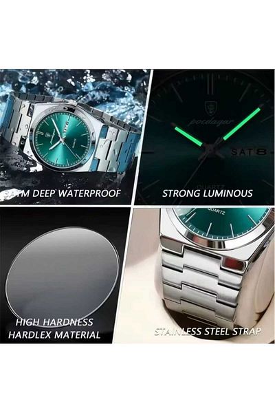 POEDAGAR 9930 Luxury Watch Men's Wristwatch