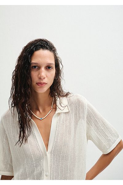 Mavi Πλεκτά εκρού Regular Fit / Normal Cut 1710746-70057