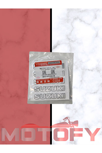 MOTOFY SUZUKİ AN 125 AMBLEM ÖN YAPIŞTIRMA ORİJİNAL