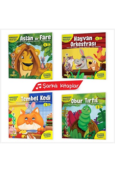 yükselen zeka Konuşmayı Geliştiren Şarkılı Masallar Serisi