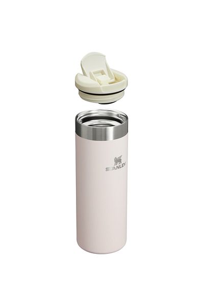 Stanley Cana izolată Stanley Aerolight Transit, 470 ml, oțel inoxidabil 18/8, capac etanș, cuarț roz
