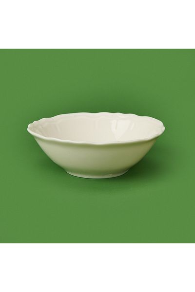 Tulü Porselen Tulu Porcelain Soup Bowl - Cream - 14 cm