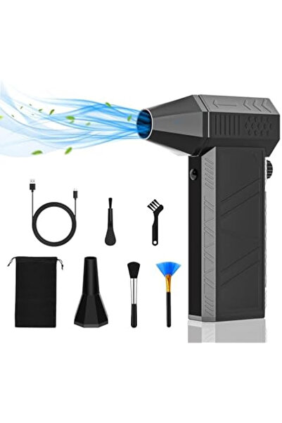 Smartio Suflantă de aer portabilă Smartio cu 130000 RPM, 200w și baterie de 8000mAh