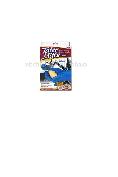 Generic 4 Pack Gloves Designed to Peel Potatoes and Vegetables Easily and Quickly