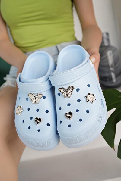 lady classy Taşlı Şık Tasarım Unisex Terlik