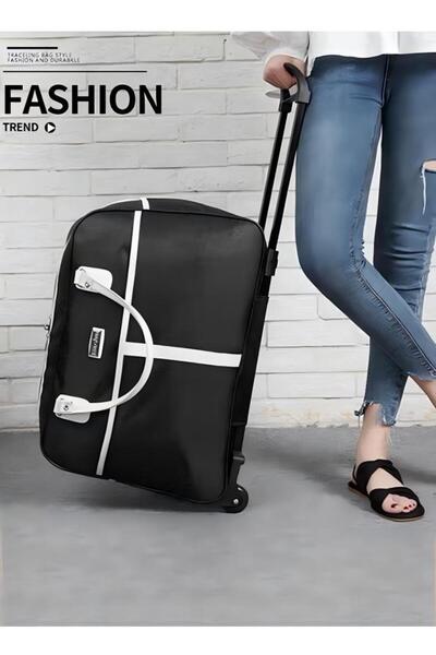 Generic 2in1 Suitcase For Men And Women, Large Capacity Handbag With Adjustable Pull Rod Portable Lug