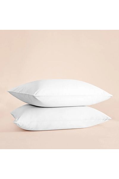 Penelope 100% Cotton Percale 2-Piece Pillowcase White - Pure Series