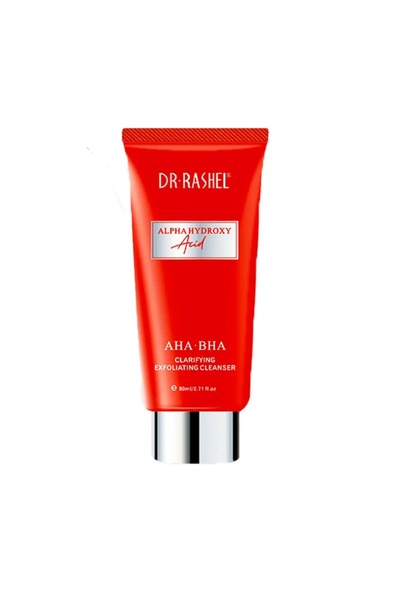 DR.RASHEL منظف ​​دكتور راشيل أهابا المقشر والمُنقّي 80 مل - تركيبة تنظيف عميق للمسام وتجديد البشرة