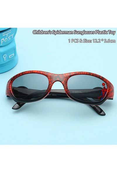 Choice 1 Pcs Spiderman Sunglasses Plastic Toys Children's Marvel Avengers Figure Spider-man Cartoon