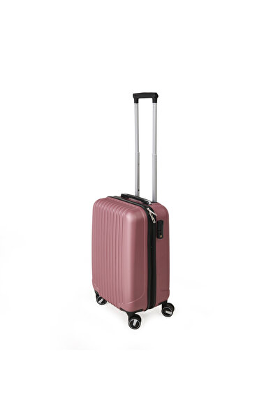 Hoffmanns Travel Line Kabin Boy ABS Valiz - Gülkurusu - 57x37x23 cm