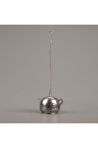 AROW Oval Herbal Tea Strainer - Gray