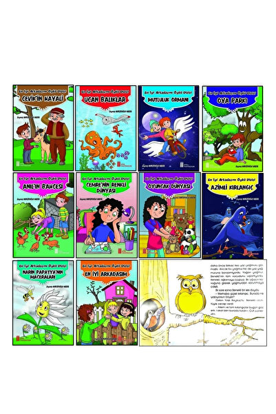 GÖNÜL YAYINCILIK 2. Ve 3. Sınıflar Için Arkadaşım Macera Ve Eğlence Seti - 10 Kitap-testli Hikaye Seti