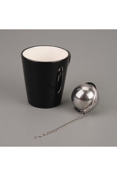 AROW Round Herbal Tea Strainer - Gray