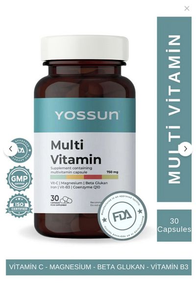 yossun Capsule Containing Multivitamins - Food Supplement