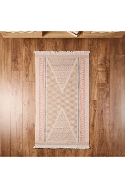 Evidea Soft Trikon Kilim - Bej - 80x150 cm
