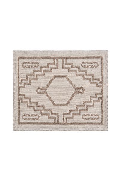 Evidea Soft Class 2 Bath Mat - Ecru / Beige - 60X100 cm + 50X60 cm