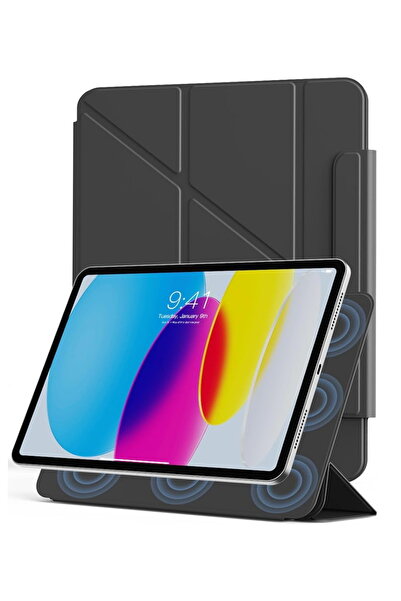m.tk moveteck iPad 11Th Magic Cover with Lock Slot for Generation A16 11Inch/ 10Th Generation 10.9Inch Compatible Case Magnetic Pen