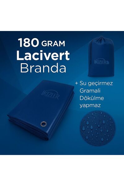 İKİZLER BRANDA 3x5 MT MAVİ EBATLI BRANDA 180 GRAM PİLSA BRANDA , FINDIK BRAND...