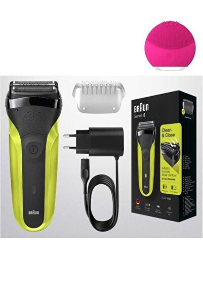 Braun Yeni 3 Serisi Sinek Kaydı Pürüzsüz Traş Makinesi Kablosuz Kullanım Haraketli Başlık