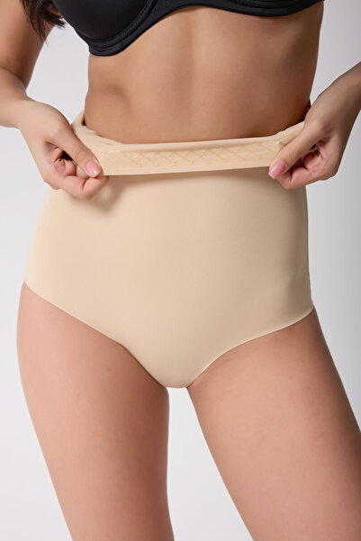 BARUCCA Κορσές κοπής με λέιζερ ψηλής μέσης - Συσφιγκτήρας κοιλιάς και κοιλιάς, με μπάσο