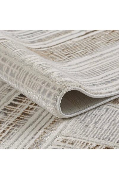 Empera London Riyolit Tozumaz Antialerjik Halı - Gri - 160x230 cm