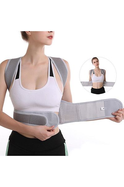 YUUNIVERSE Posture Corrector Back Brace Medical Spine Corset Belt Underwire Lumbar Support Pack Pain Therapy