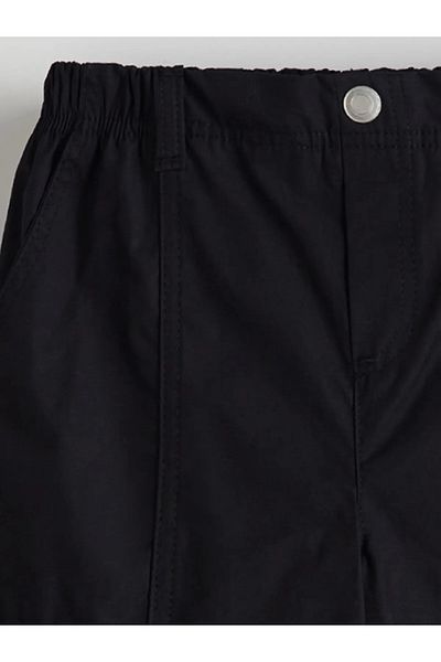 LC Waikiki LCW Παιδικό φόρεμα για κορίτσια με τετράγωνο γιακά με λεπτομέρεια χτένι
