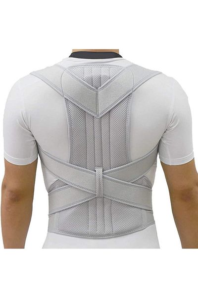 YUUNIVERSE Posture Corrector Back Brace Medical Spine Corset Belt Underwire Lumbar Support Pack Pain Therapy